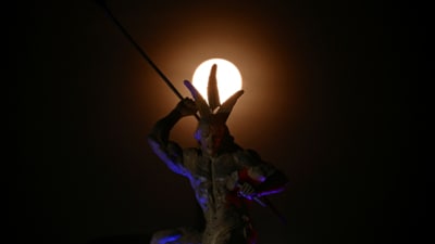 A full moon is seen behind a statue, after a lunar eclipse, in Caracas, Venezuela March 14, 2025. (Reuters) A full moon is seen behind a statue, after a lunar eclipse, in Caracas, Venezuela March 14, 2025. (Reuters)