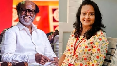 Shiny Sarah says she was almost scammed by call to play Rajinikanth's wife. Shiny Sarah says she was almost scammed by call to play Rajinikanth's wife.