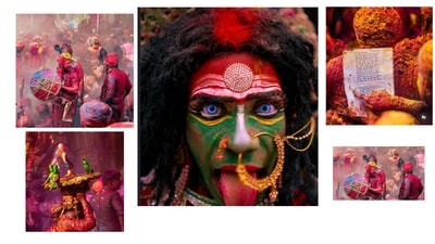 The pictures were captured in Mathura, Vrindavan, Barsana, and Nandgaon. (Instagram/@fotowithrahul) The pictures were captured in Mathura, Vrindavan, Barsana, and Nandgaon. (Instagram/@fotowithrahul)