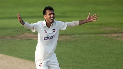 Yuzvendra Chahal in action for Northamptonshire during 2024 season (NorthantsCCC/X) Yuzvendra Chahal in action for Northamptonshire during 2024 season (NorthantsCCC/X)