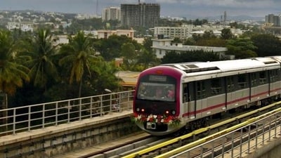 BMRCL stated that this adjustment aims to ease evening travel for metro users. (Ajay Aggarwal/HT Photo) BMRCL stated that this adjustment aims to ease evening travel for metro users. (Ajay Aggarwal/HT Photo)