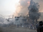 Myanmar has been in turmoil since the army seized power from the elected government of Aung San Suu Kyi on Feb 1, 2021, triggering widespread popular opposition. Myanmar has been in turmoil since the army seized power from the elected government of Aung San Suu Kyi on Feb 1, 2021, triggering widespread popular opposition.