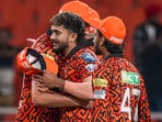 Nitish Kumar Reddy during IPL 2024 Nitish Kumar Reddy during IPL 2024