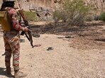 Pakistan's security forces raided two militant hideouts. Pakistan's security forces raided two militant hideouts.