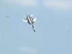 Chinese naval fighter jet crashes, pilot ejects successfully. Chinese naval fighter jet crashes, pilot ejects successfully.