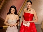Rachel Zegler and Gal Gadot speak onstage during the 97th Annual Oscars at Dolby Theatre on March 02, 2025 in Hollywood, California. Kevin Winter/Getty Images/AFP (Photo by KEVIN WINTER / GETTY IMAGES NORTH AMERICA / Getty Images via AFP) Rachel Zegler and Gal Gadot speak onstage during the 97th Annual Oscars at Dolby Theatre on March 02, 2025 in Hollywood, California. Kevin Winter/Getty Images/AFP (Photo by KEVIN WINTER / GETTY IMAGES NORTH AMERICA / Getty Images via AFP)
