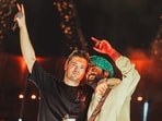 Martin Garrix and Arijit Singh perform at a Holi concert in Mumbai 