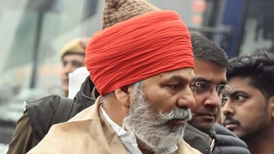 Farmer leader Rakesh Tikait in New Delhi. (ANI file) Farmer leader Rakesh Tikait in New Delhi. (ANI file)