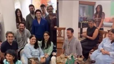 Aamir Khan, his new GF and ex wives Aamir Khan, his new GF and ex wives