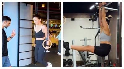 Alia Bhatt's workout routine includes al kinds of exercises. (PC: Instagram) Alia Bhatt's workout routine includes al kinds of exercises. (PC: Instagram)