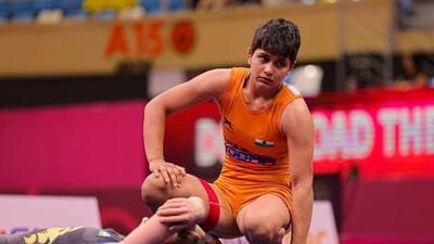 Antim Panghal, competing in women’s 53 kg, will make her return to the Asian Championships after missing out last year due to injury. (HT)
