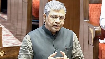 Ashwini Vaishnaw also recalled how he learnt about the Tamil language from a professor during his time in IIT Kanpur. (Sansad TV) Ashwini Vaishnaw also recalled how he learnt about the Tamil language from a professor during his time in IIT Kanpur. (Sansad TV)