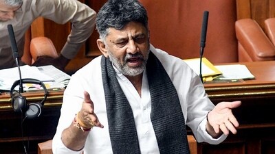 Karnataka deputy chief minister DK Shivakumar. (HT_PRINT) Karnataka deputy chief minister DK Shivakumar. (HT_PRINT)