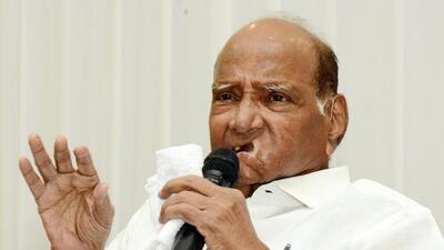 NCP (SP) chief Sharad Pawar expressed concerns about the worsening law and order situation in Beed and accused ‘some people’ are misusing power for personal gains, (HT FILE) NCP (SP) chief Sharad Pawar expressed concerns about the worsening law and order situation in Beed and accused ‘some people’ are misusing power for personal gains, (HT FILE)