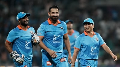 IML T20 2025: Here are all the streaming details for the final between India Masters and West Indies Masters. (PTI) IML T20 2025: Here are all the streaming details for the final between India Masters and West Indies Masters. (PTI)