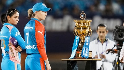 It was an action-packed encounter as DC skipper Meg Lanning won the toss and opted to bowl in the WPL 2025 Final. (PTI) It was an action-packed encounter as DC skipper Meg Lanning won the toss and opted to bowl in the WPL 2025 Final. (PTI)