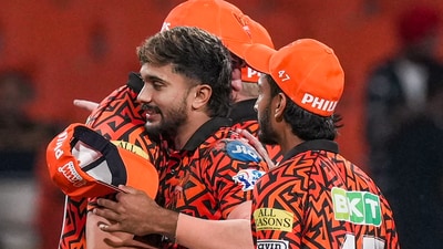 Nitish Kumar Reddy during IPL 2024 (PTI) Nitish Kumar Reddy during IPL 2024 (PTI)