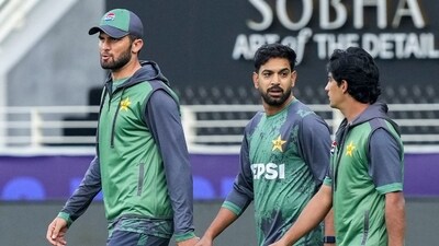 Shaheen Shah Afridi, Haris Rauf and Naseem Shah during Champions Trophy ( PTI Images) Shaheen Shah Afridi, Haris Rauf and Naseem Shah during Champions Trophy ( PTI Images)