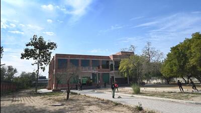 The Kapashera sports complex on February 19. (Arvind Yadav/HT Photo) The Kapashera sports complex on February 19. (Arvind Yadav/HT Photo)