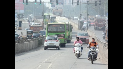 The traffic branch has recovered a fine of ₹2.48 crore under the aegis of special drive like wrong side driving, drink and drive, triple seat, no parking, signal jumping etc wherein 34,311 cases were lodged. (HT FILE) The traffic branch has recovered a fine of ₹2.48 crore under the aegis of special drive like wrong side driving, drink and drive, triple seat, no parking, signal jumping etc wherein 34,311 cases were lodged. (HT FILE)