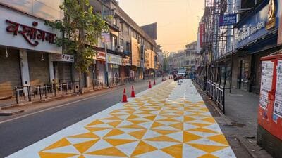 To promote road safety around school premises, PMC and traffic police have launched ‘School Travel Plan’ at seven to eight spots across the city. (HT) To promote road safety around school premises, PMC and traffic police have launched ‘School Travel Plan’ at seven to eight spots across the city. (HT)