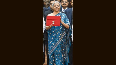 What catches my eye is the poise with which the Union minister of finance presents the heavy fiscal dossiers before the nation. (HT File Photo) What catches my eye is the poise with which the Union minister of finance presents the heavy fiscal dossiers before the nation. (HT File Photo)