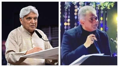 Javed Akhtar is impressed by the beautiful voice of a Pakistani singer. Javed Akhtar is impressed by the beautiful voice of a Pakistani singer.