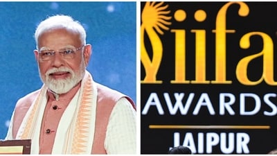 PM Narendra Modi shared a note on IIFA completing 25 years. PM Narendra Modi shared a note on IIFA completing 25 years.