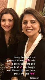 Neetu's Insta story. Neetu's Insta story.