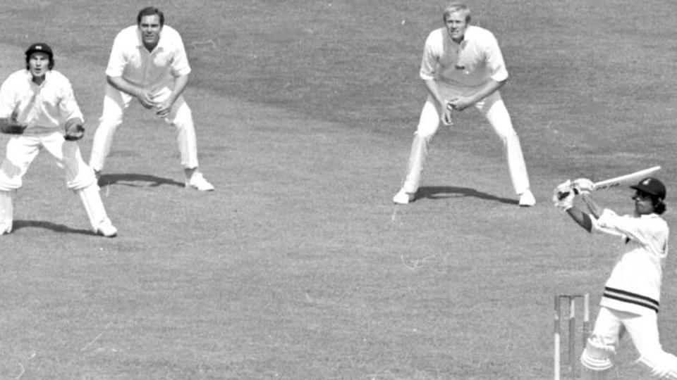 The Indian national cricket team in 1975 flopped in the inaugural (Prudential) World Cup at the Lord's Cricket Ground in London. (AP Photo) The Indian national cricket team in 1975 flopped in the inaugural (Prudential) World Cup at the Lord's Cricket Ground in London. (AP Photo)