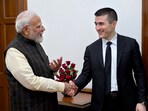 Lex Fridman with PM Narendra Modi. Lex Fridman with PM Narendra Modi.