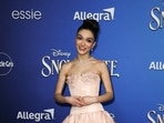 Rachel Zegler attends the world premiere of Disney's "Snow White" at the El Capitan theatre in Los Angeles.&nbsp;