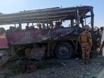 5 Pakistani security personnel were killed in Balochistan after a bomb exploded near their bus