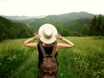 Nature alters the brain's system of processing pain, easing it a bit. 