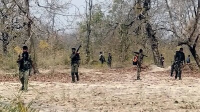 Earlier, the police in a release on March 9 said a man from a Naxal group was killed during an encounter and information about him was being gathered. (File) (PTI) Earlier, the police in a release on March 9 said a man from a Naxal group was killed during an encounter and information about him was being gathered. (File) (PTI)