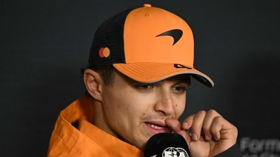 McLaren's Lando Norris slammed ‘Drive to Survive’ makers for ‘false narratives’. (AFP) McLaren's Lando Norris slammed ‘Drive to Survive’ makers for ‘false narratives’. (AFP)