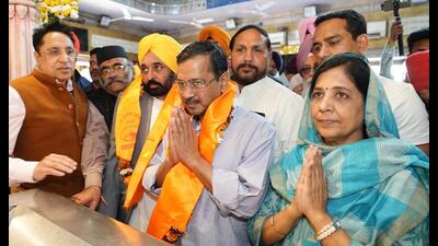 Aam Aadmi Party (AAP) national convener and former Delhi chief minister Arvind Kejriwal on Sunday dismissed rumours about a potential change in leadership in the Punjab government. Aam Aadmi Party (AAP) national convener and former Delhi chief minister Arvind Kejriwal on Sunday dismissed rumours about a potential change in leadership in the Punjab government.