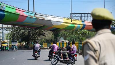 According to Noida traffic police data, 2,411 challans were issued on March 14 and 2,586 on March 15. Of these, 2,305 challans were issued manually, while 2,962 were generated using the Integrated Security Traffic Management System (ISTMS) camera. (Sunil Ghosh/HT Photo) According to Noida traffic police data, 2,411 challans were issued on March 14 and 2,586 on March 15. Of these, 2,305 challans were issued manually, while 2,962 were generated using the Integrated Security Traffic Management System (ISTMS) camera. (Sunil Ghosh/HT Photo)