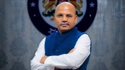 Karnataka Minister Sharan Prakash Patil. Karnataka Minister Sharan Prakash Patil.