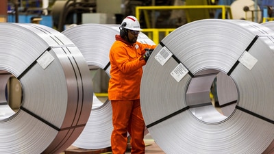 The company is seeking funds from Industrial Development Corp, a national finance institution with a 6.4% stake in ArcelorMittal. (Reuters)