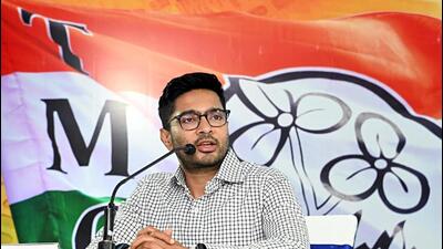 The Bharatiya Janata Party (BJP), in collusion with the Election Commission of India (ECI), has hatched a conspiracy to disenfranchise Bengal’s electorate, TMC National General Secretary Abhishek Banerjee said. (ANI) The Bharatiya Janata Party (BJP), in collusion with the Election Commission of India (ECI), has hatched a conspiracy to disenfranchise Bengal’s electorate, TMC National General Secretary Abhishek Banerjee said. (ANI)