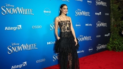 Israeli actress Gal Gadot attends the world premiere of Disney's Snow White at the El Capitan theatre in Los Angeles. (AFP) Israeli actress Gal Gadot attends the world premiere of Disney's Snow White at the El Capitan theatre in Los Angeles. (AFP)