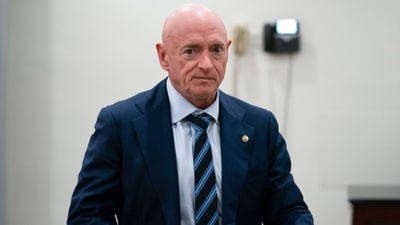 Senator Mark Kelly ditched his Tesla after feuding with Elon Musk. (Bloomberg) Senator Mark Kelly ditched his Tesla after feuding with Elon Musk. (Bloomberg)