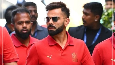 Virat Kohli attended an event after joining RCB for IPL 2025. (X Image/@RCBTweets) Virat Kohli attended an event after joining RCB for IPL 2025. (X Image/@RCBTweets)