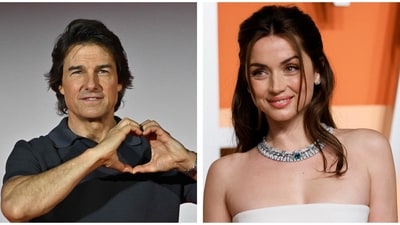 Tom Cruise and Ana De Armas spark romance rumours with their public appearance. Tom Cruise and Ana De Armas spark romance rumours with their public appearance.