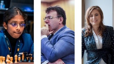 FIDE CEO Emil Sutovsky gave a contrasting opinion to Vaishali Rameshbabu and Judit Polgar's views. (PTI/Twitter) FIDE CEO Emil Sutovsky gave a contrasting opinion to Vaishali Rameshbabu and Judit Polgar's views. (PTI/Twitter)