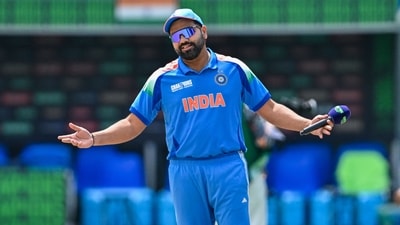 India's captain Rohit Sharma is keeping all his options open for the 2027 ODI World Cup. (AFP) India's captain Rohit Sharma is keeping all his options open for the 2027 ODI World Cup. (AFP)