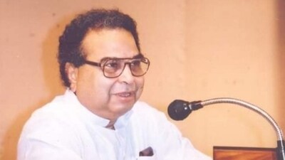 Debendra Pradhan, who was a minister in the NDA govt led by prime minister Atal Bihari Vajpayee. (@KirenRijiju) Debendra Pradhan, who was a minister in the NDA govt led by prime minister Atal Bihari Vajpayee. (@KirenRijiju)