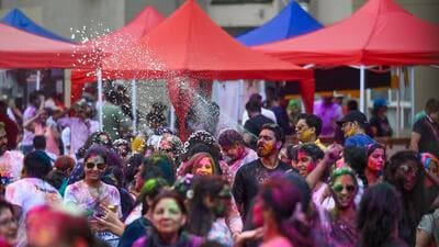 In 17th century literature, Holi is primarily linked to agriculture, a carnival to express the hope that the land will remain fertile. (HT Photo)