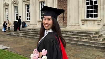 Marika Niihori graduated from Cambridge with a PhD in Physics. (Instagram/@cambridgram) Marika Niihori graduated from Cambridge with a PhD in Physics. (Instagram/@cambridgram)
